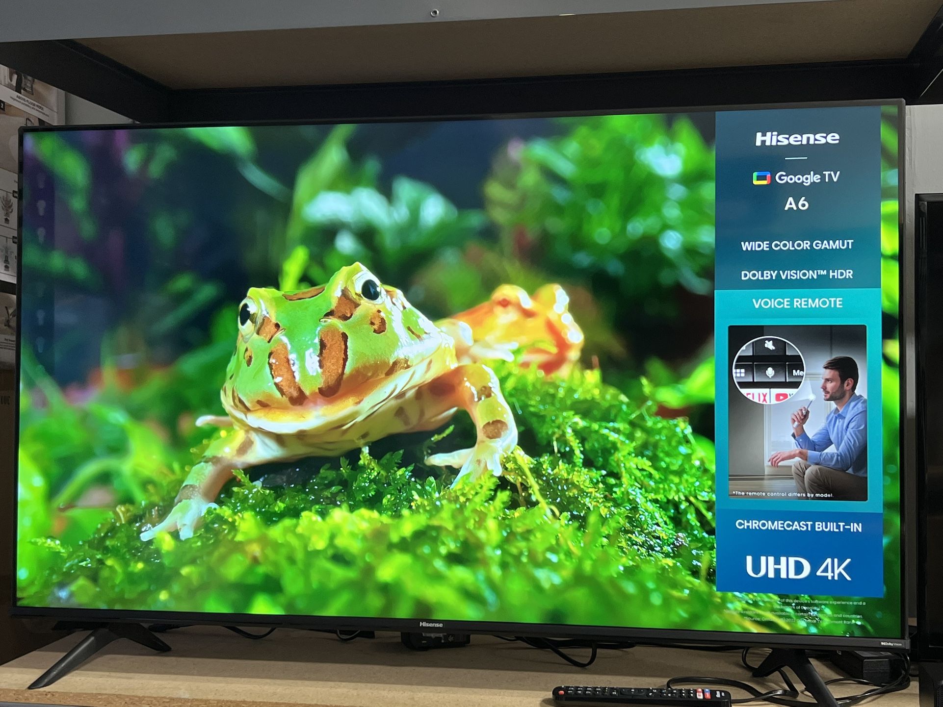 HISENSE 50” SMART TV LED 4K HDR FANTASTIC PICTURE QUALITY GUARANTEED 💯📺💯📺💯