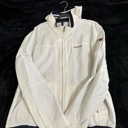 Men’s White Tommy hillfigaer Bomber Jacket 