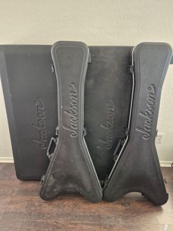 Jackson Rhoads Warrior Kelly King V Electric Guitar Hardshell Case (Trades Okay)