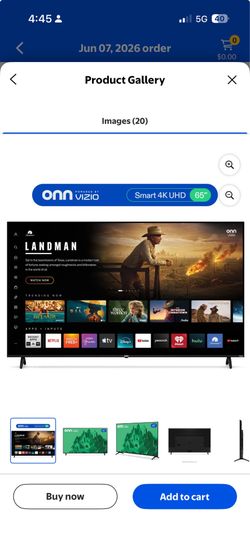 (New In Box) ONN 65" TV