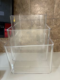 Three Acrylic Tables