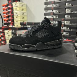 Air Jordan 4’s “ Black Cats "