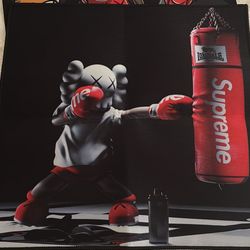 Custom Supreme / Kaws Sneaker Mat