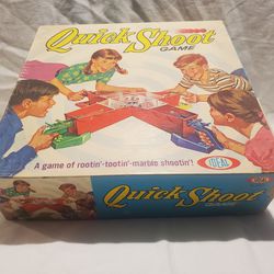 Vintage 1970 Ideal Quick Shoot Marble Game