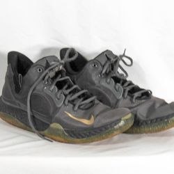 Nike KD Trey 5 VII Dark Grey Club Gold Men's Shoe Size 14 Sneaker Tennis Shoe