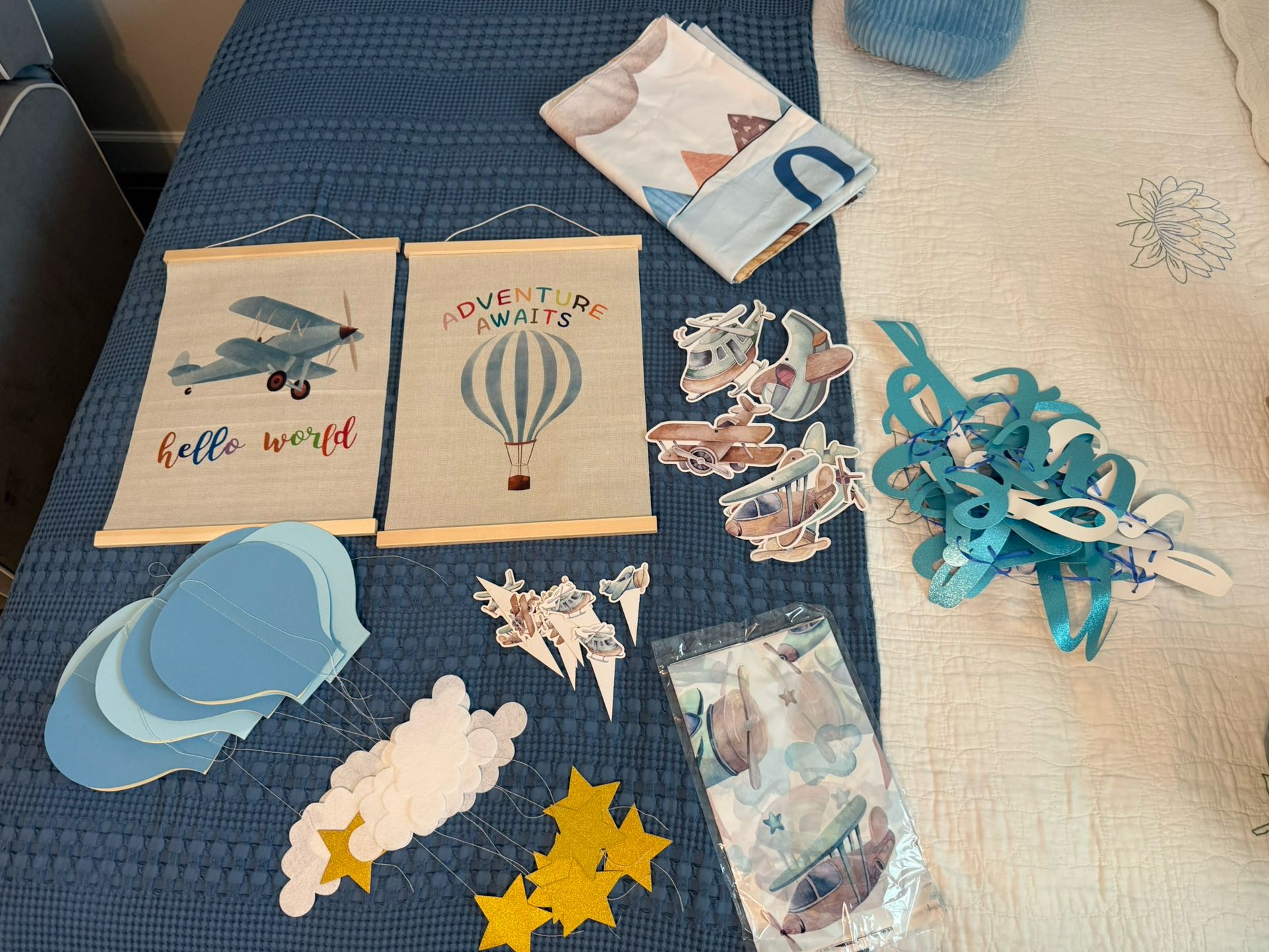 Boy Baby Shower Decor Bundle