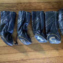 Vintage Leather Golf Club Covers