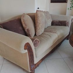 Sofa. Wood