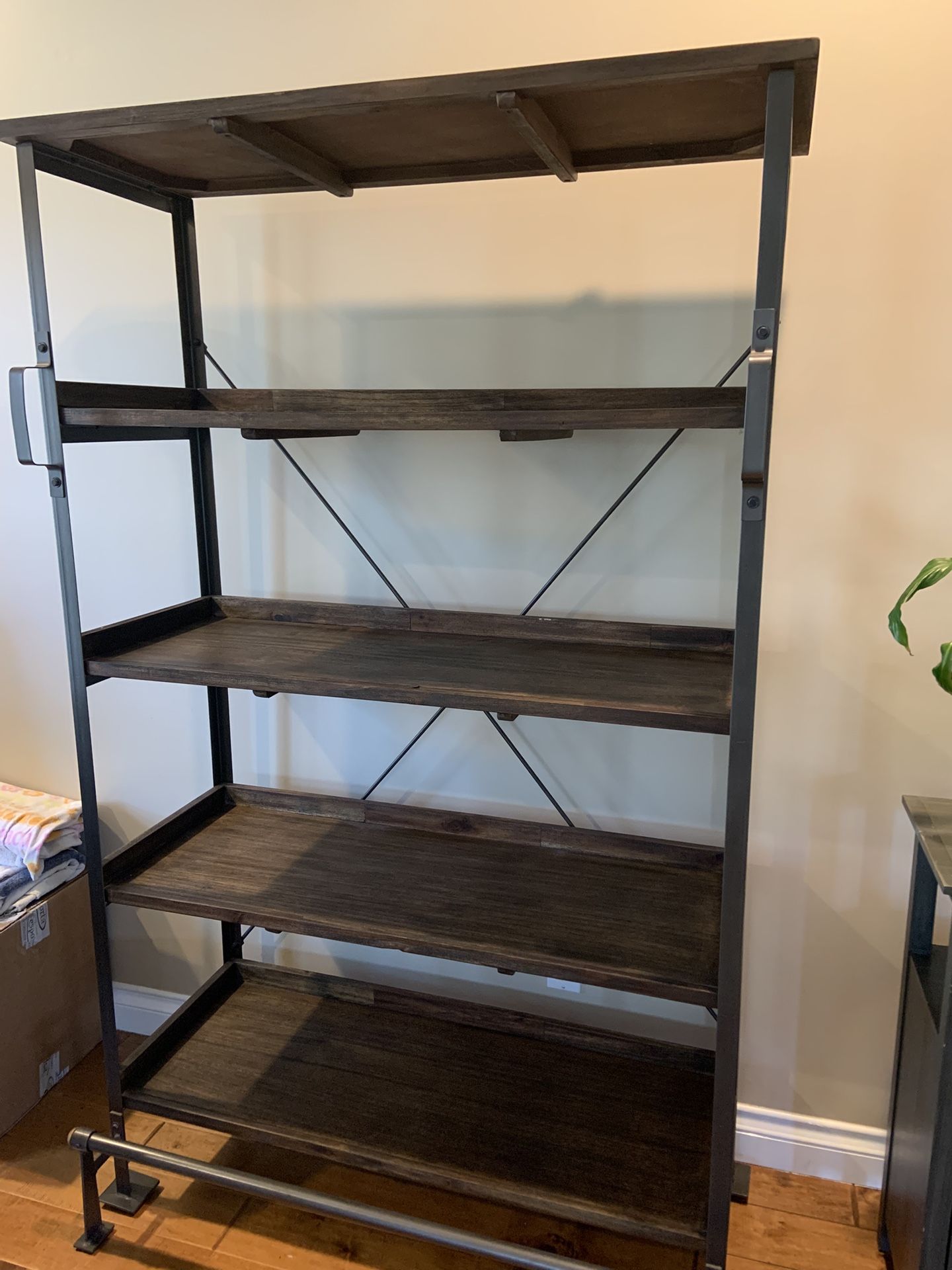 World Market Industrial Bookshelf