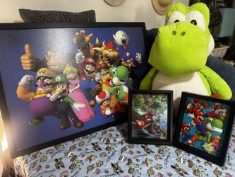 Mario Bros Kids Decor And Yoshi