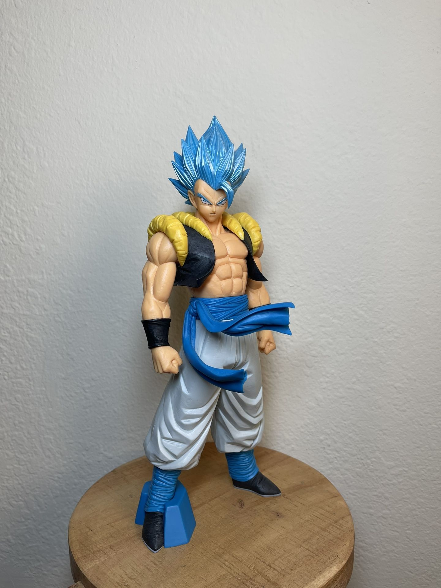 * 31cm Anime Dragon Ball Z Super Saiyan Blue Gogeta Pvc Statue Action Figure