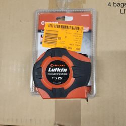 Lufkin SAE & Metric Tape Measure, 1'' x 9ft/25'