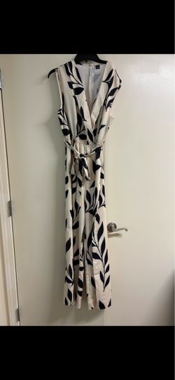 Sleeveless Floral Print Wide-Leg Jumpsuit