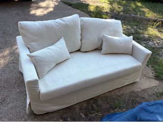 Loveseat Hallarp off white