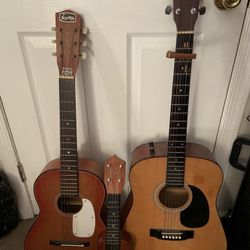Three Vintage Guitars 