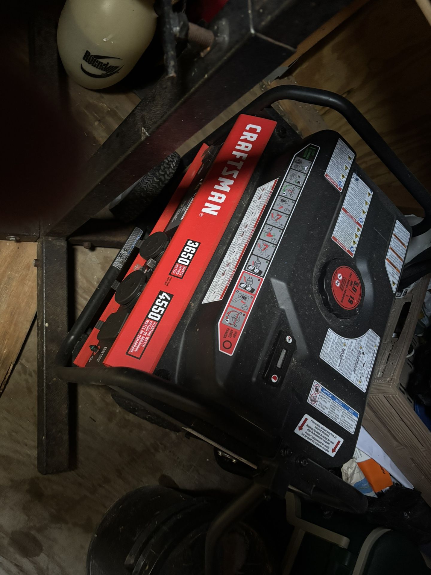 Craftsman 3650 Watt Generator