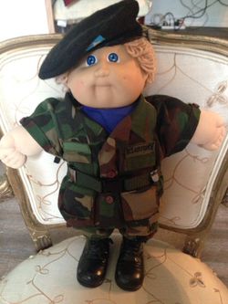 VINTAGE U.S. AIR FORCE CABBAGE PATCH KID DOLL