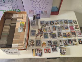 Vintage 1980's to 1990's Sportscards collection 
Close to 10,000 card's