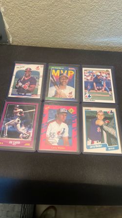 Joe Carter & Larry walker lot