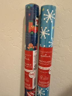 2 Wrapping Paper Rolls
