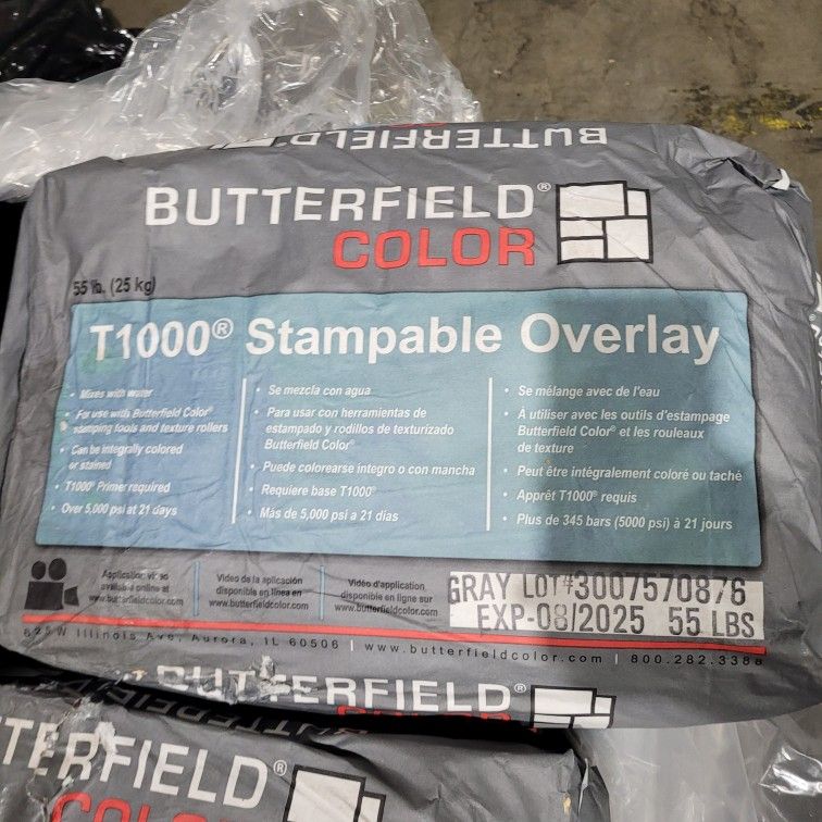Butterfield T1000 Stampable Overlay Color Gray