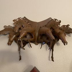 3D Horse Metal Scupture