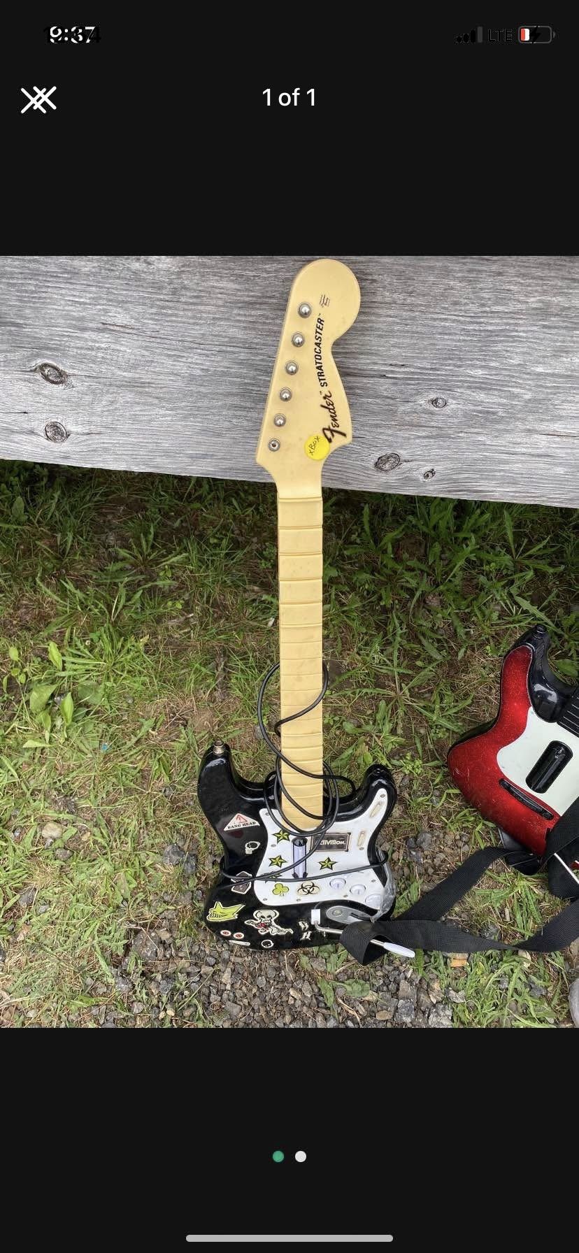 Wireless fender Stratocaster guitar for Xbox