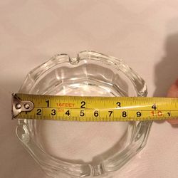 Ashtray Glass Clear