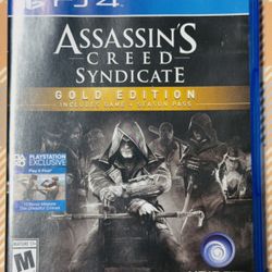 Assassin's Creed Syndicate Gold Edition (Playstation 4)  PS4 Tested/Works