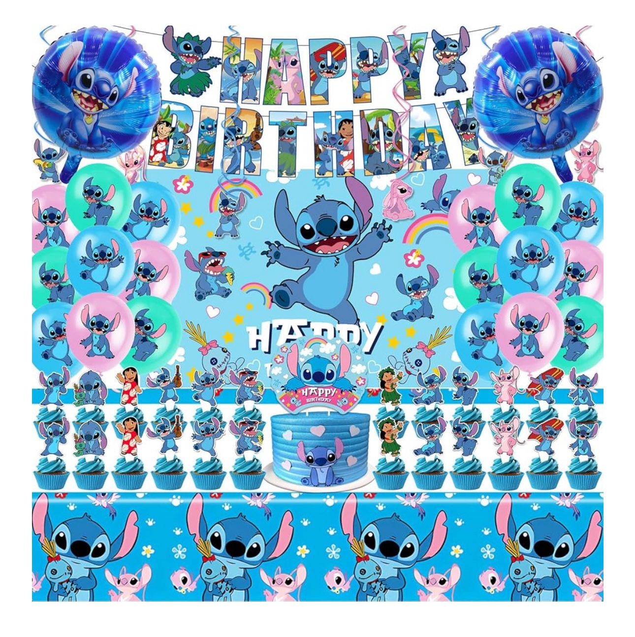 Stitch Birthday Party Decorations
