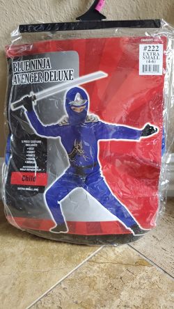 Blue ninja costume