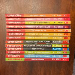 Goosebumps Book Collection!