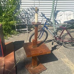 End Table With Light