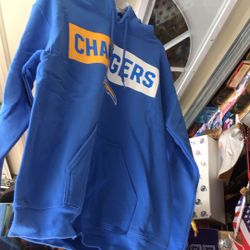 Chargers Sweatshirt Hoodie Size L 