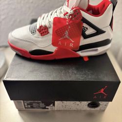 Jordan 4 Fire Red 