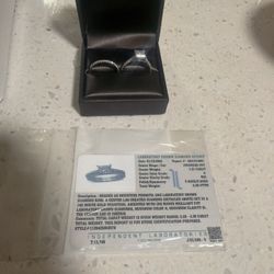 Engagement And Wedding Ring