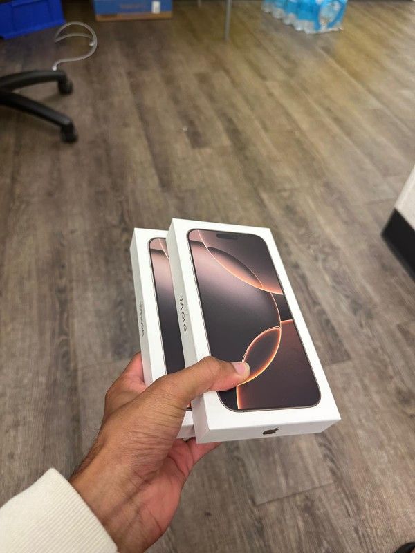 Apple Iphone 16 Pro Max Unlocked (($50 Down Take Home Today))