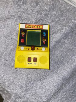 Handheld pac-man arcade