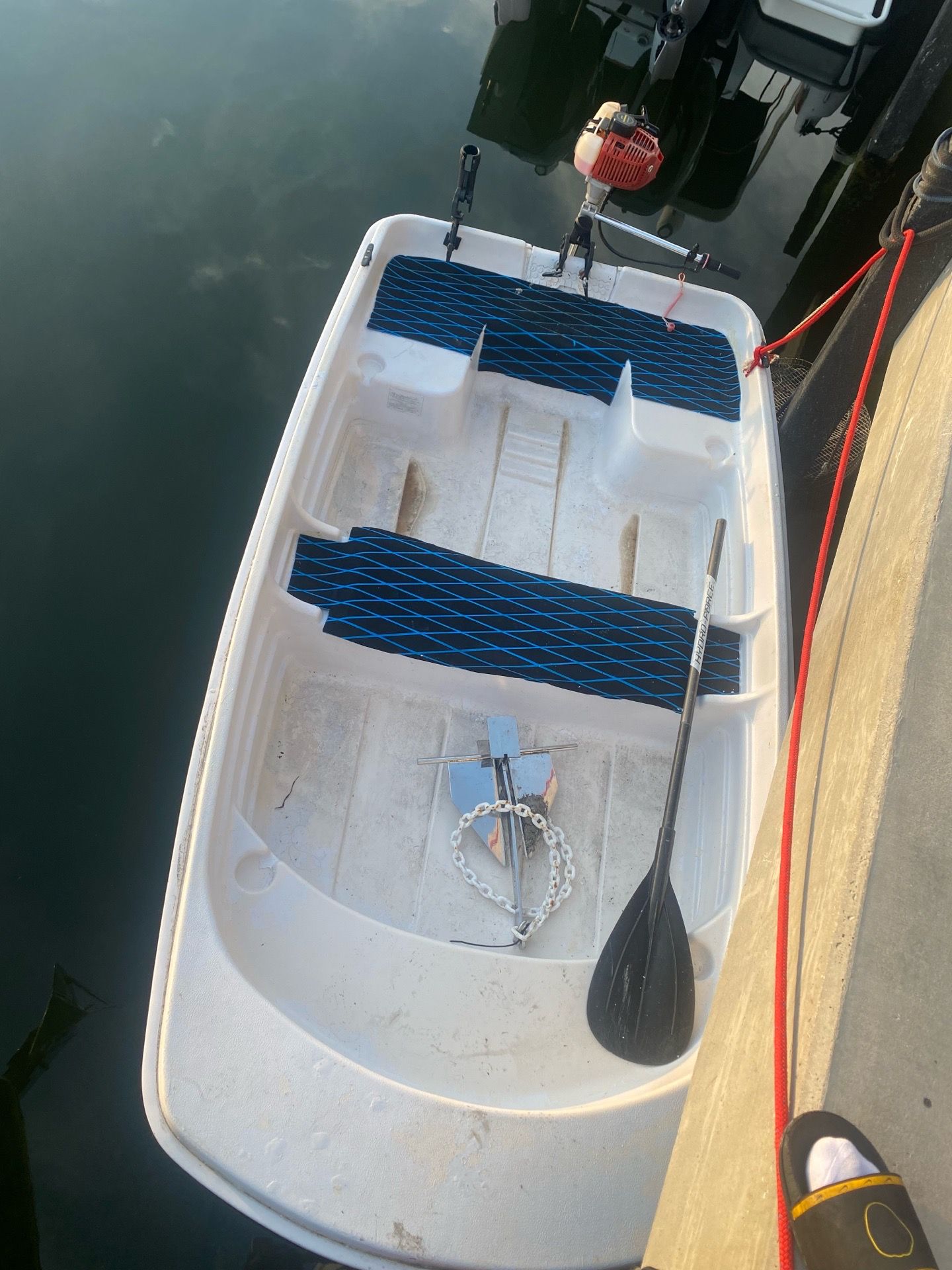 Dingy . Gas Motor ( Eletric Motor Included)