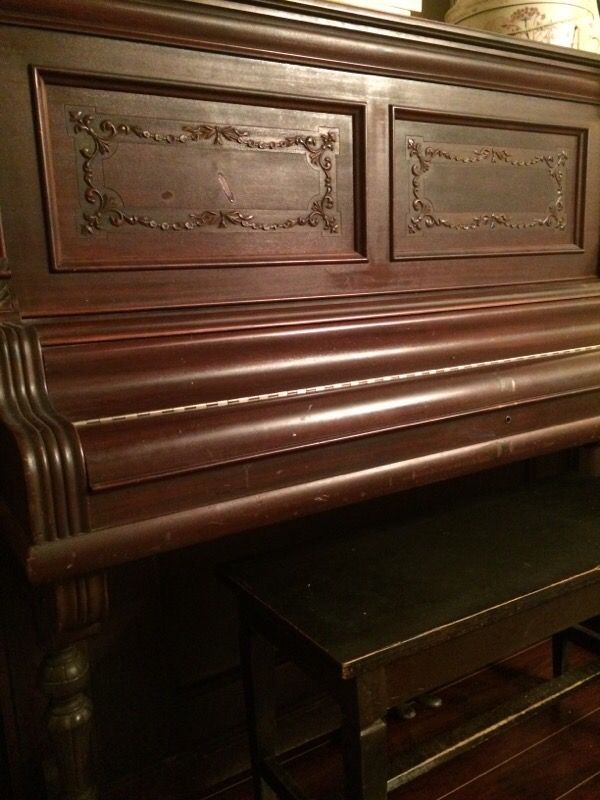 Antique Baumeister New York Orchestra Brand piano