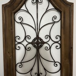 Metal Arch Wall Pkaque