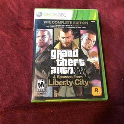 Gta IV For Xbox 360 And Xbox 1