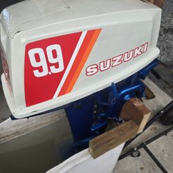 9.9 Suzuki Outboard 