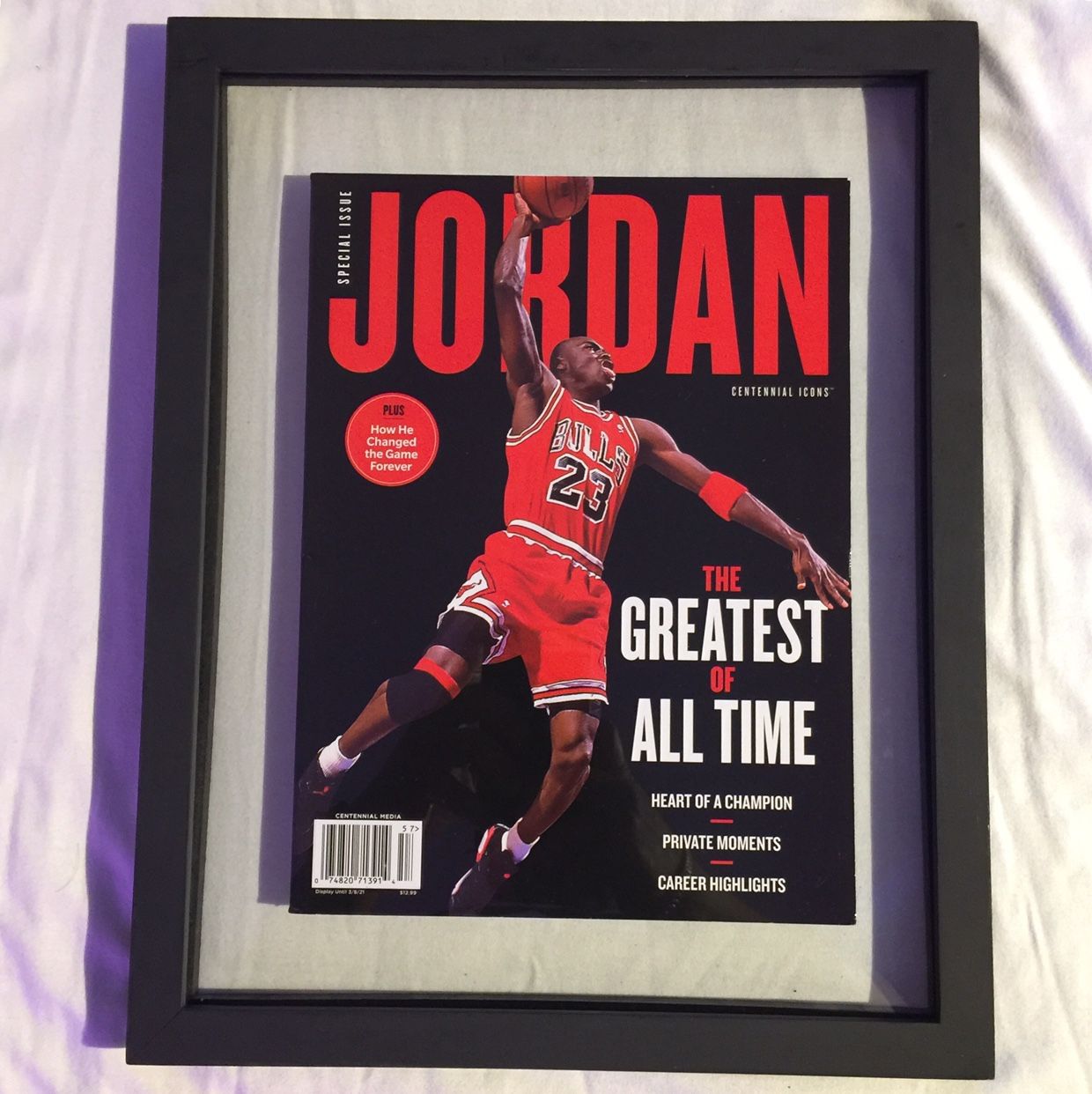 GREATEST OF ALL TIME: MICHAEL JORDAN - CENTENNIAL ICON Sale Today!!!