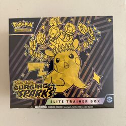 Pokemon Cards Scarlet and Violet Surging Sparks Elite Trainer Box 