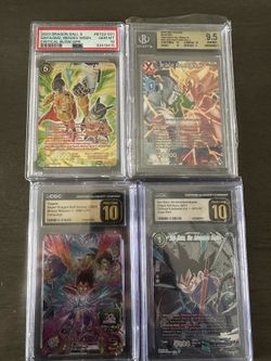 Dragon ball graded cards