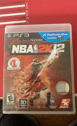 NBA 2k12 for PS3