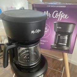 Coffee Maker with a Replacement Permanent Coffee filter
