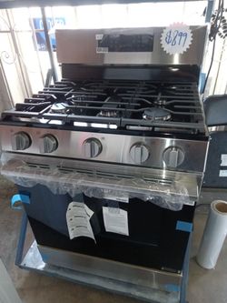 LG stainless steel gas stove 5 burner and REPAIRS