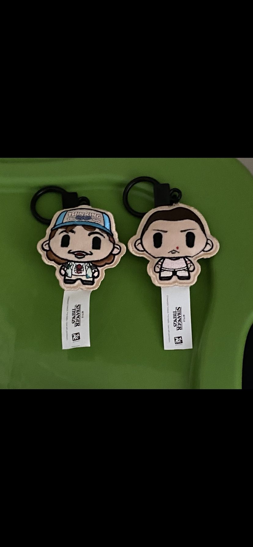 Stranger Things Plush Keychains